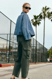 Blouson Z1975 en denim court