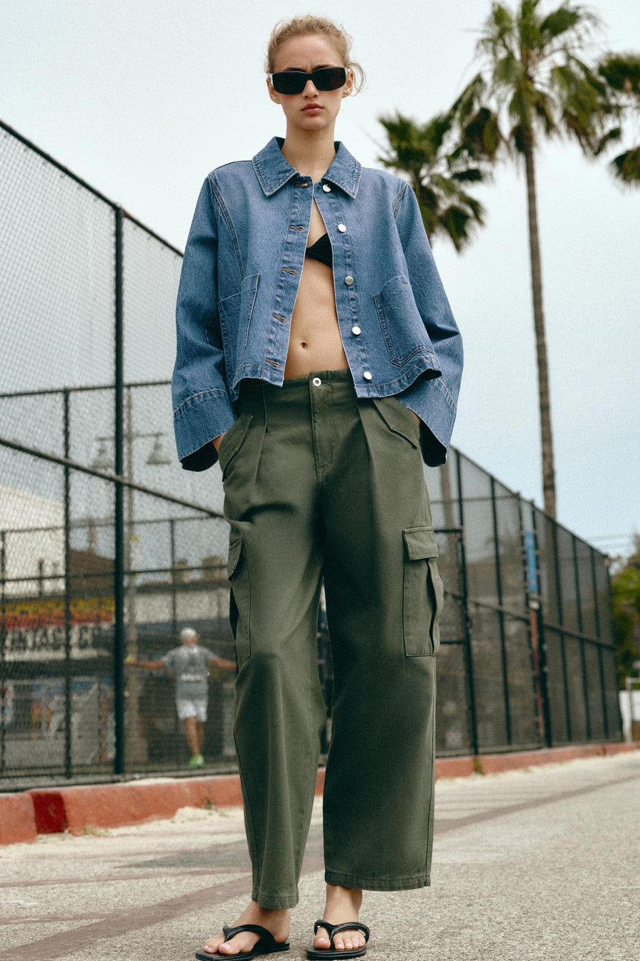 Blouson Z1975 en denim court