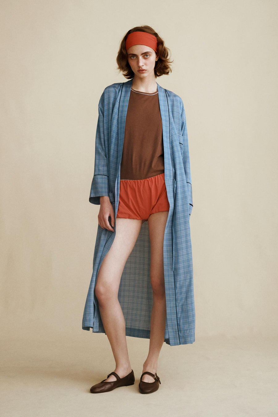 Robe à carreaux Caramel London x