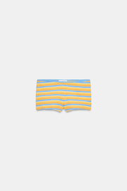 Short mini à rayures