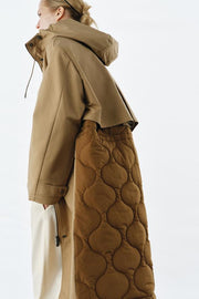 Parka contrastée ZW Collection