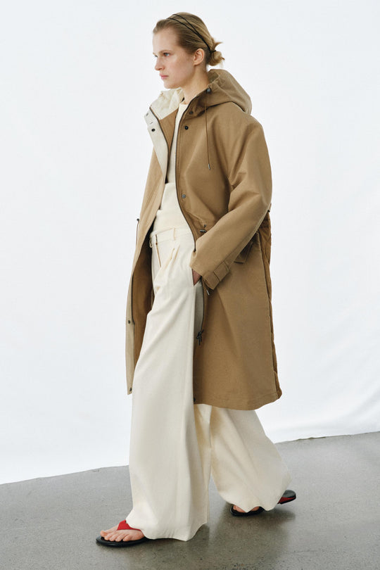 Parka contrastée ZW Collection