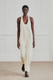 Robe longue en coton