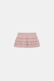 Jupe-culotte à volants