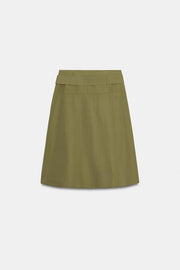 Jupe midi avec ceinture