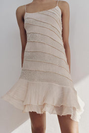 Robe nuisette à perles