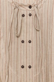 Chemise 100 % lin à rayures ZW Collection