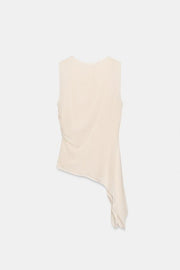 Top asymétrique sans manches