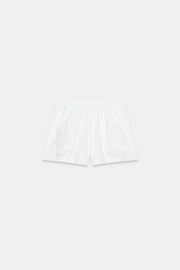 Short brodé