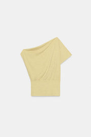 Top asymétrique texturé