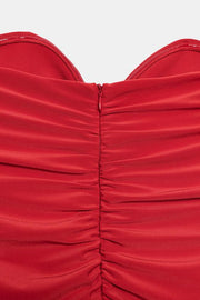 Robe longue drapée