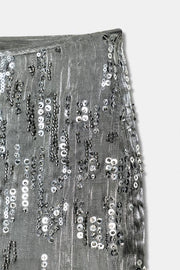 Short mini à sequins