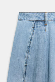 Jean Z1975 à jambe large, taille haute et pinces