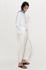 Pantalon paperbag ballon