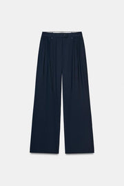 Pantalon à plis à jambe large ZW Collection