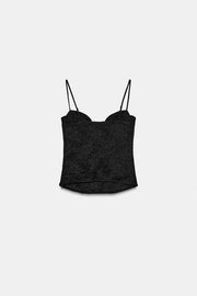 Top corset en dentelle
