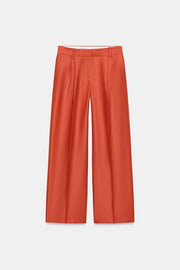Pantalon droit à pinces