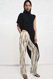 Pantalon en popeline à rayures ZW Collection