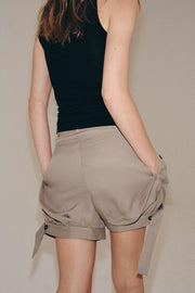 Short fluide à plis ZW Collection