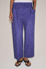 Pantalon imprimé à pois ZW Collection