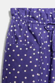 Pantalon imprimé à pois ZW Collection