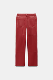 Pantalon 100 % cuir ZW Collection Édition limitée