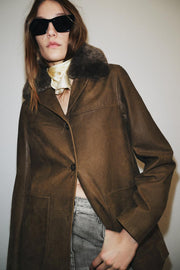 Veste en cuir ZW Collection Édition limitée