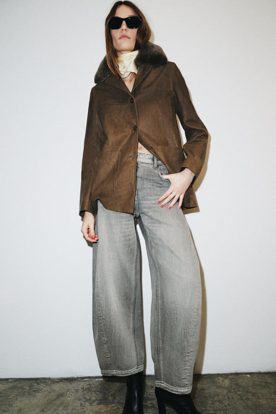 Veste en cuir ZW Collection Édition limitée