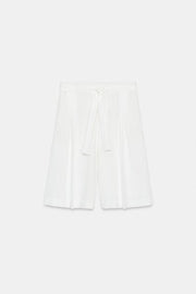 Bermuda long avec ceinture ZW Collection