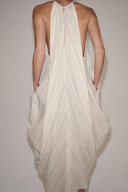 Robe dos-nu en lin ZW Collection