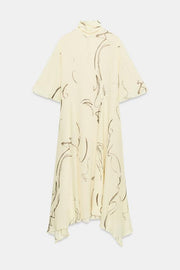 Robe imprimée liens à nouer ZW Collection