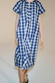 Robe à carreaux liens à nouer ZW Collection