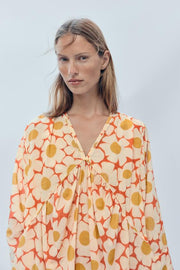 Robe caftan à fleurs Édition limitée