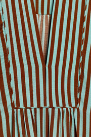 Robe caftan à rayures Édition limitée