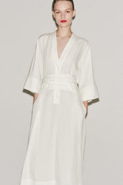 Robe midi avec ceinture ZW Collection