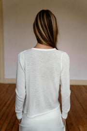 Pull en maille fluide