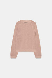 Pull en maille à boutons
