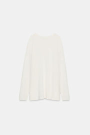 Pull oversize en maille fine