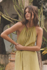 Robe dos-nu fluide