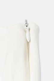 Pantalon coupe évasée satiné