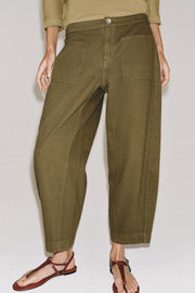 Pantalon coupe barrel ZW Collection