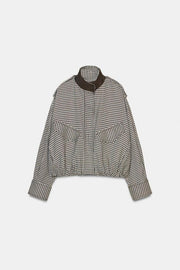 Bomber à carreaux ZW Collection