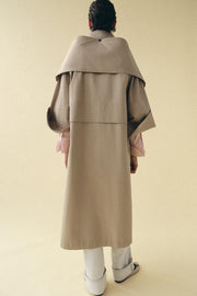 Trench oversize effet foulard ZW Collection Édition limitée