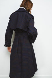 Trench à carreaux ZW Collection Édition limitée