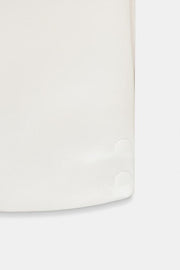 Pantalon coupe barrel satiné