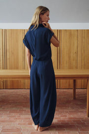 Combinaison longue avec ceinture
