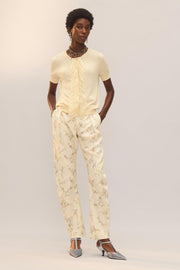 Pantalon imprimé à fleurs Édition limitée