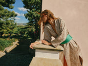 Veste kimono à sequins