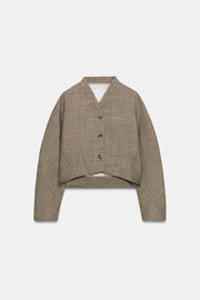 Veste courte en laine ZW Collection