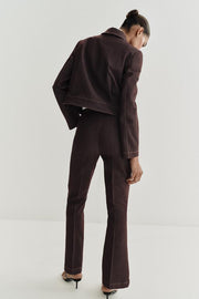 Veste courte à poches à rabat